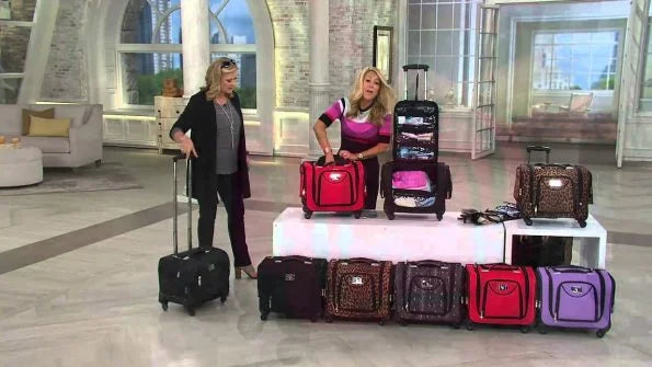 💥Last Day For $19.99💥Weekender Bag with Set of 2 Snap-In Toiletry Case⚡⚡