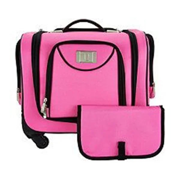 💥Last Day For $19.99💥Weekender Bag with Set of 2 Snap-In Toiletry Case⚡⚡